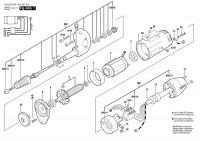 Bosch 0 602 233 001 ---- Hf Straight Grinder Spare Parts